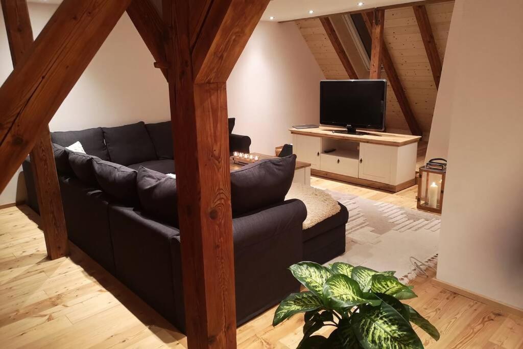 Ruhig Gelegene, Top Moderne Ferienwohnung - Hot Tub Und Sauna Gegen Aufpreis Neuhaus an Der Eger ภายนอก รูปภาพ
